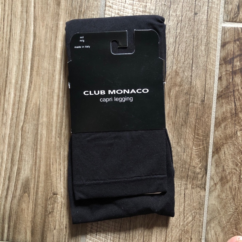 NWT Club Monaco Black Leggings